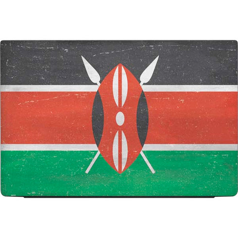 Kenya Flag Distressed Dell Vostro Skin